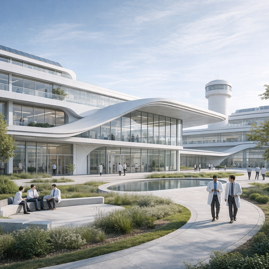 Community Development - Modern infrastructure supporting community development initiatives